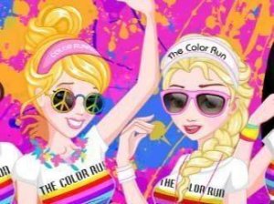 Princess Color Run Dress Up