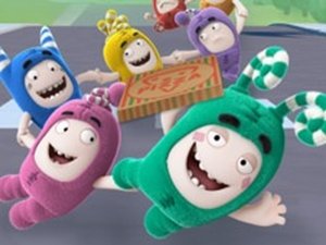 Oddbods Pizza Race Online Cooking Game