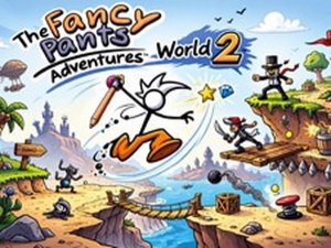 The Fancy Pants Adventures: World 2 - Online Platformer Game
