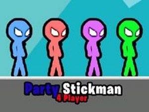 Party Stickman 4 Player Online Game