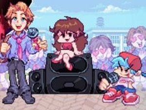 FNF vs Senpai Expansion Online Game