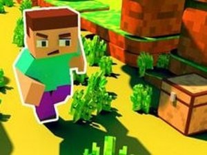 Craft Runner Mine Rush Racing Online Game