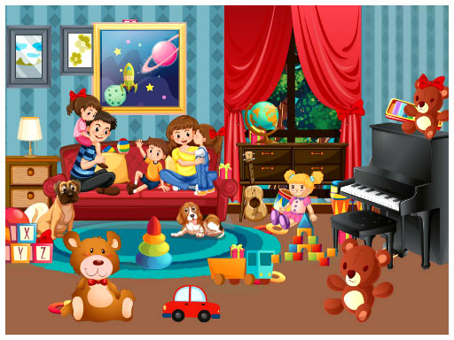 Hidden Toys Puzzle Game