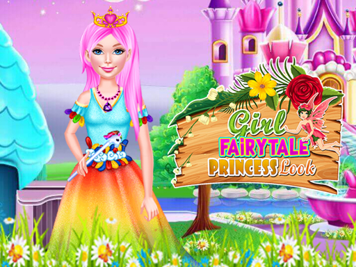 Girl Fairytale Princess Look Makeover Game