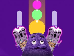 Grimace Shake Classify Puzzle Game