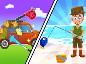 Family Camping Trip Online Puzzle Game