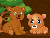Baby Bear Jigsaw Puzzle Game