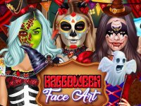 Halloween Face Art Online Game
