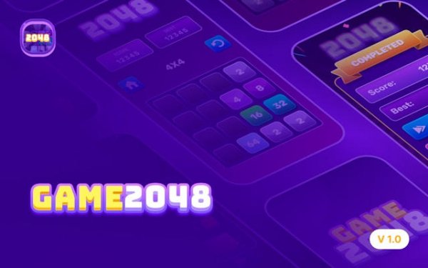 2048 Classic Number Puzzle Game Online