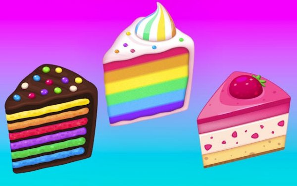 Obby Collect Sweet Cakes - Fun Adventure Online Game