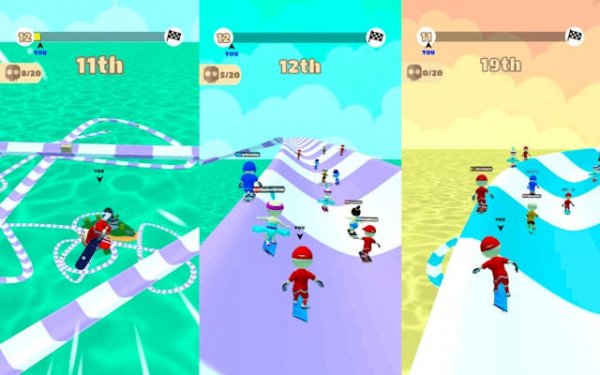 Skating Park IO - Multiplayer Skateboard Racing Online Game