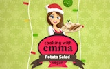Potato Salad with Emma: Vegan Cooking Game Online