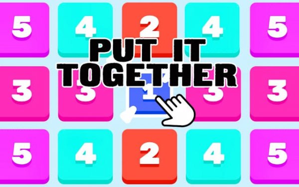 Put It Together: Number Merge Puzzle Online