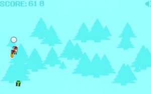 Festive Flight: Christmas Sky Chase