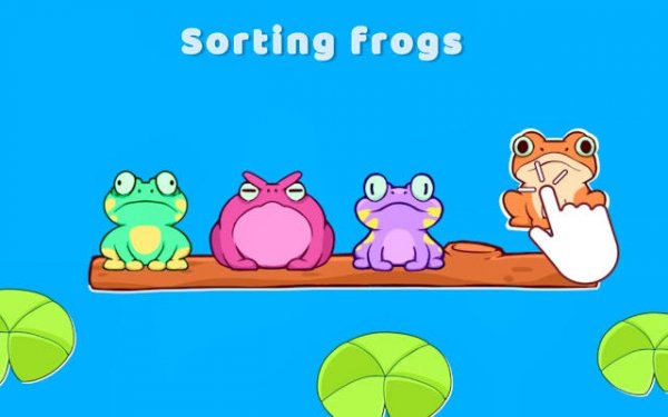 Sorting Frogs: Puzzle Game Online