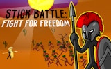 Stick Battle: Fight for Freedom - Strategy War Game Online