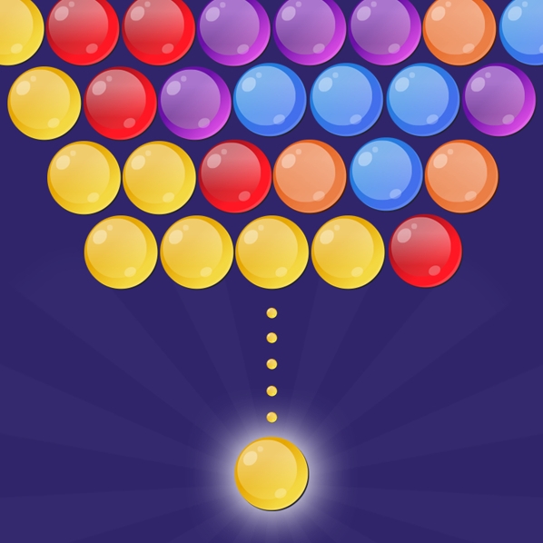 Bubble Shooter Vintage Puzzle Game