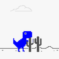 Blue Dinosaur Online Game