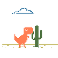 Carrot Dinosaur Runner Online Game